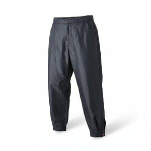 Kiki Vargas Black Tapered Pants Size M Cuffed Ankle 100% Polyester